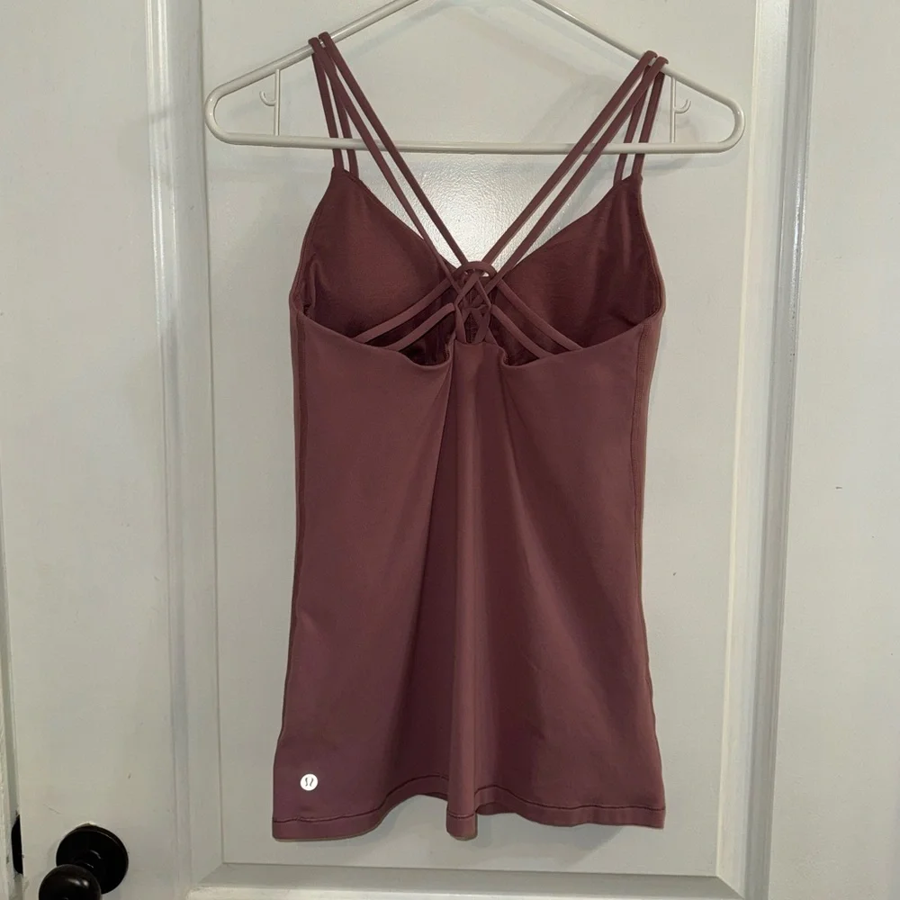 Lululemon Create Your Calm Tank Figue Mauve Pink - Picture 3 of 13